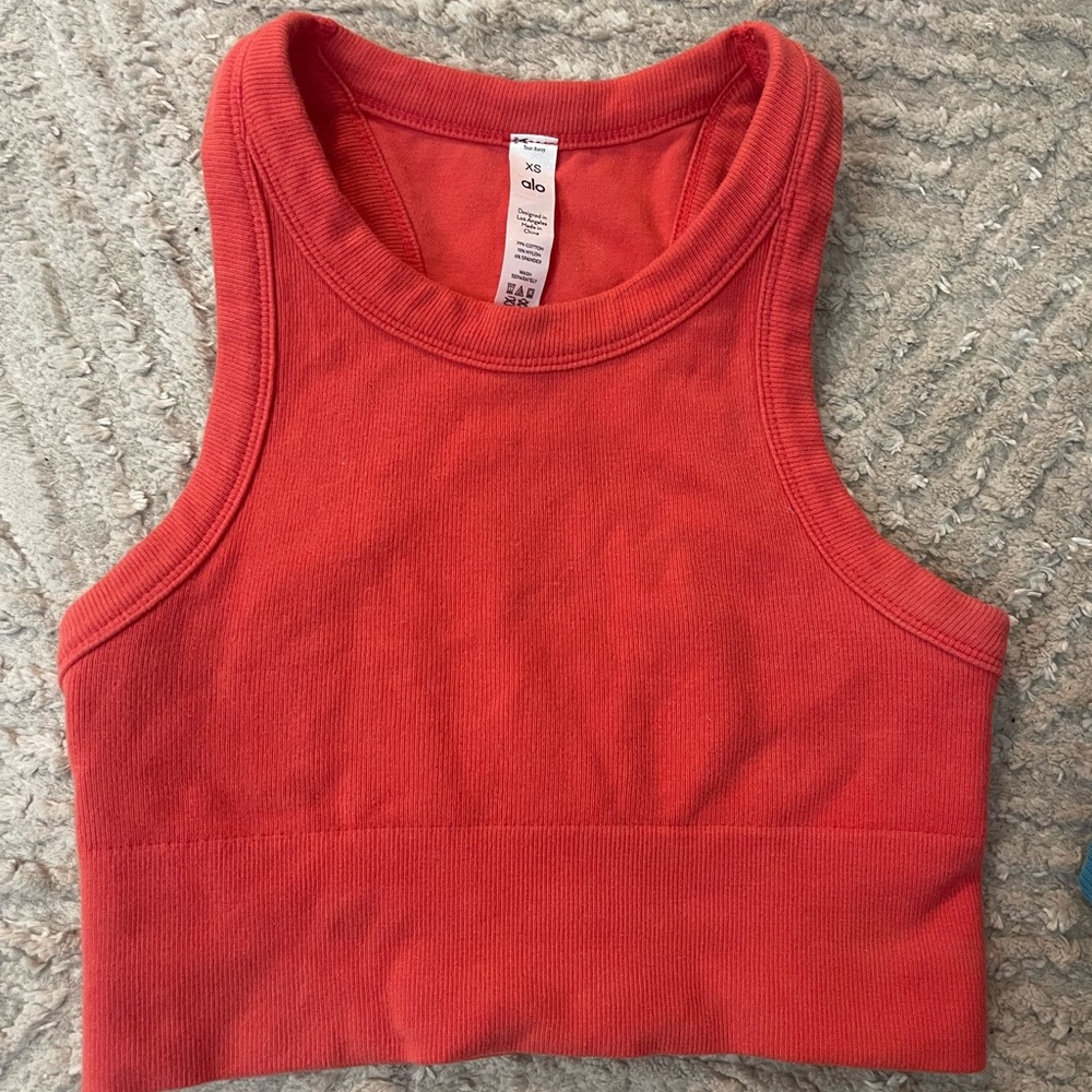 Alo Yoga Seamless Delight High Neck Bra